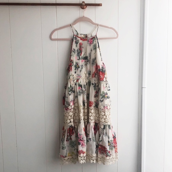 New Anthropologie Ranna Gill Floral Lace Dress - Picture 3 of 7